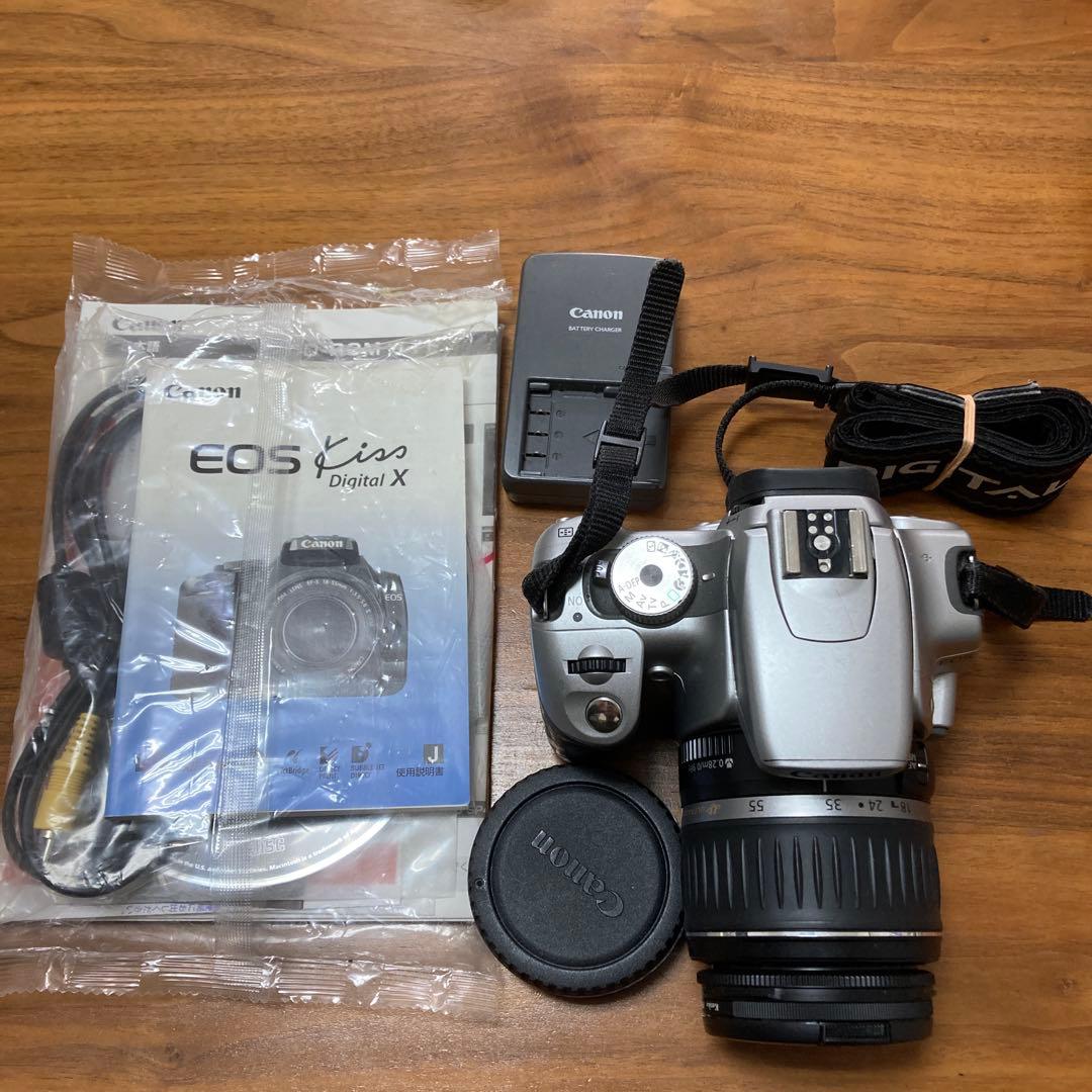 Canon EOS X シルバー　デジタル一眼 EF-S 18-55mm