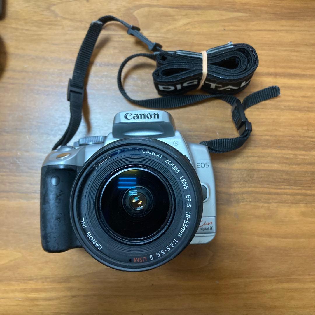 Canon EOS X シルバー　デジタル一眼 EF-S 18-55mm