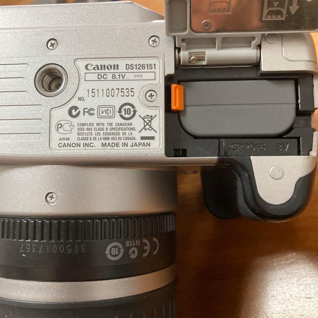 Canon EOS X シルバー　デジタル一眼 EF-S 18-55mm