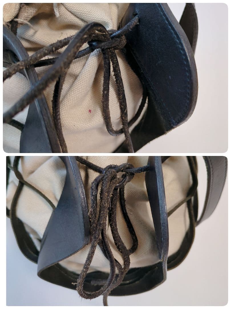 【希少】Y's KAYO NAKAMURA ヨウジヤマモト　カゴバッグ　レザー