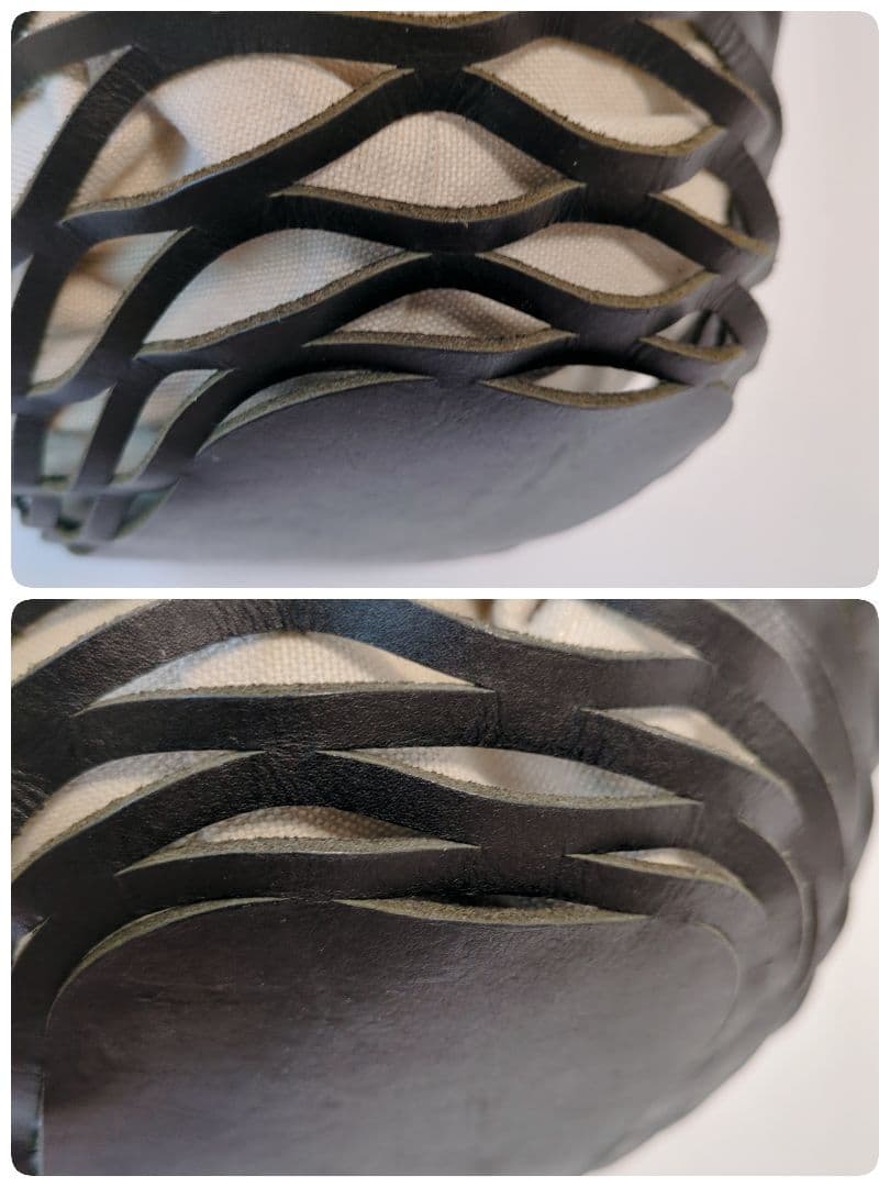 【希少】Y's KAYO NAKAMURA ヨウジヤマモト　カゴバッグ　レザー