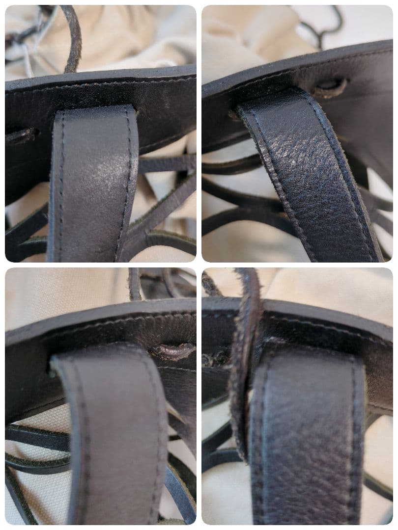 【希少】Y's KAYO NAKAMURA ヨウジヤマモト　カゴバッグ　レザー