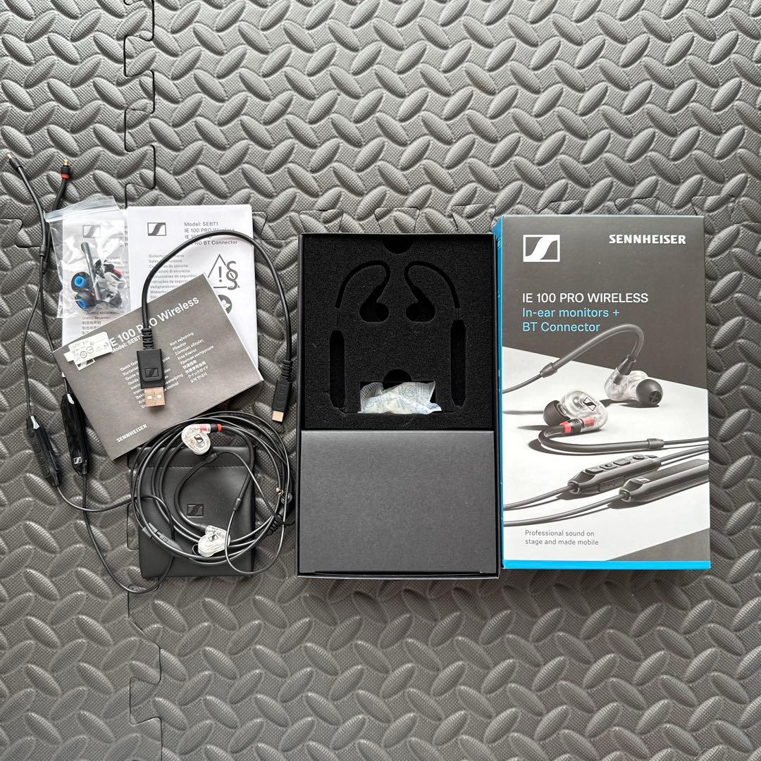 イヤホン Sennheiser IE 100 PRO WIRELESS CLEAR