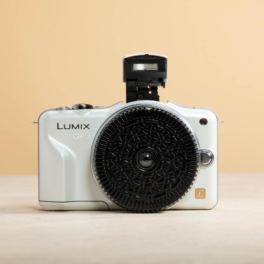 【写ルンです感覚のコンデジ】LUMIX DMC-GF3 32mm スマホ転送OK