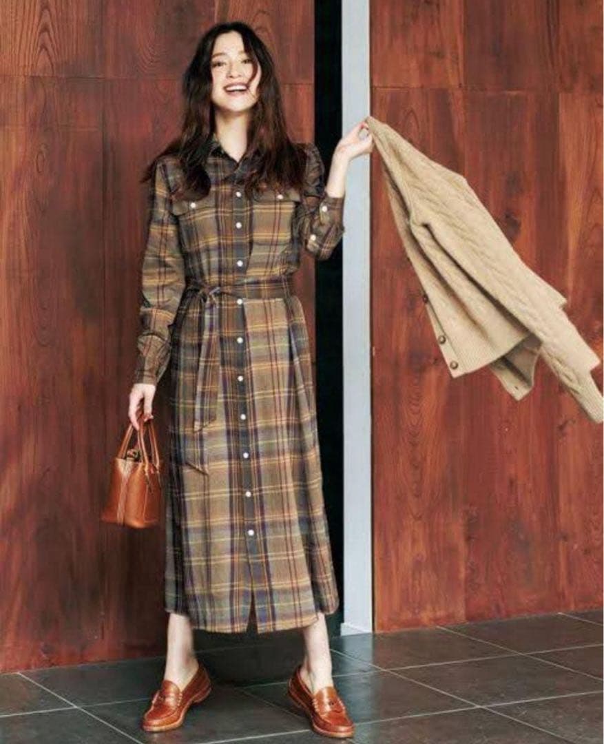 POLO Ralph Lauren チェック柄 シャツワンピース size:6