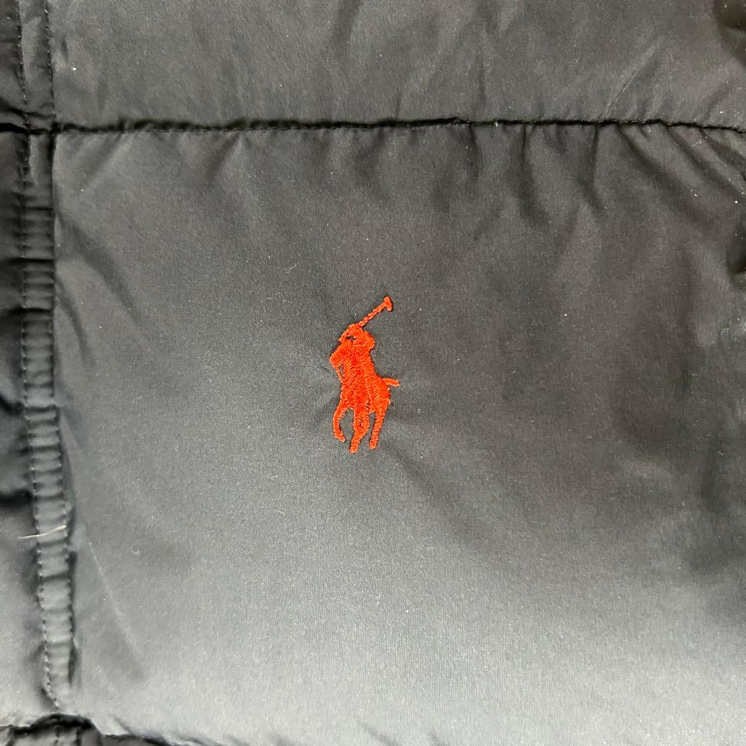 Ralph Lauren ダウンベスト　ネイビー　ラルフローレン　フード付　XL