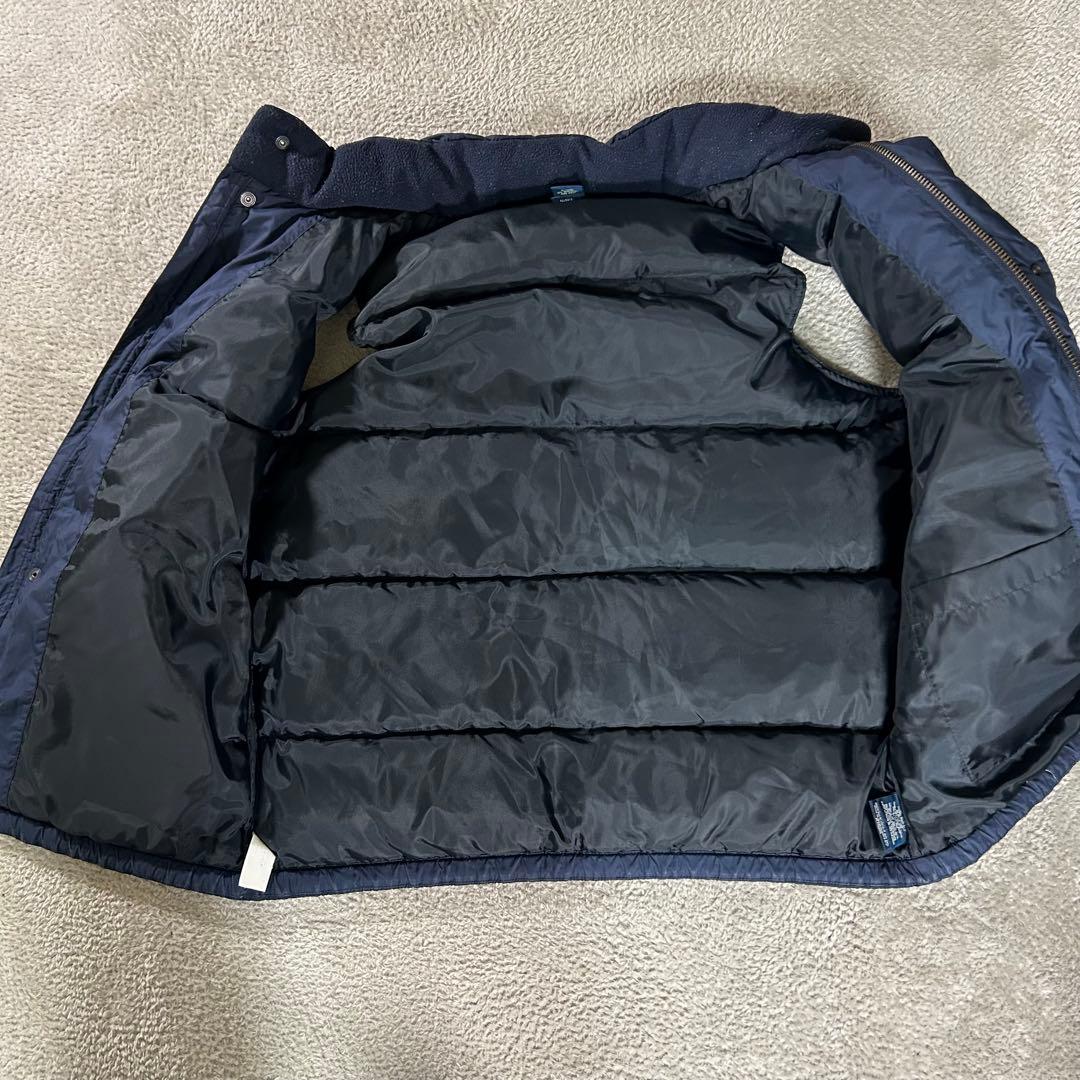 Ralph Lauren ダウンベスト　ネイビー　ラルフローレン　フード付　XL