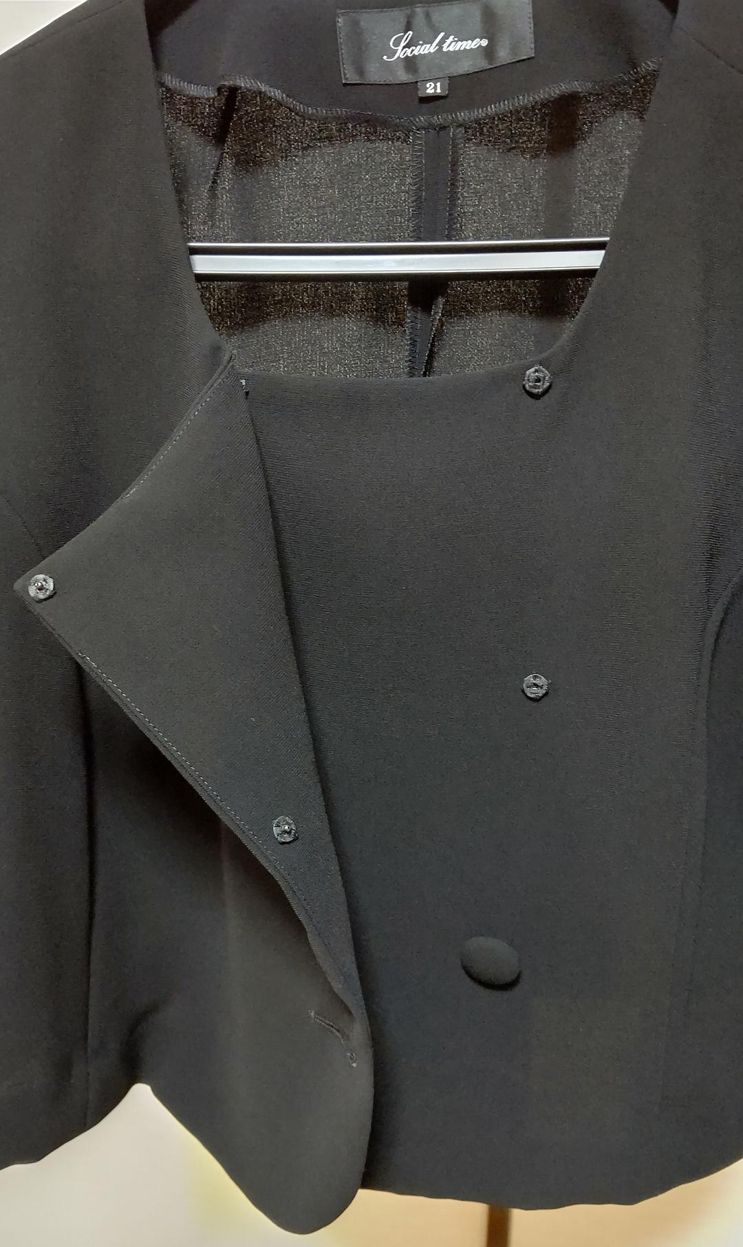 ブラックフォーマル 礼服 レディース 21号