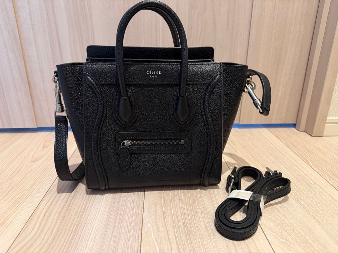 CÉLINE ラゲージナノ　ブラック