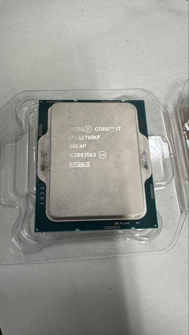Intel Core i7 12700kf cpu LGA1700 ジャンク