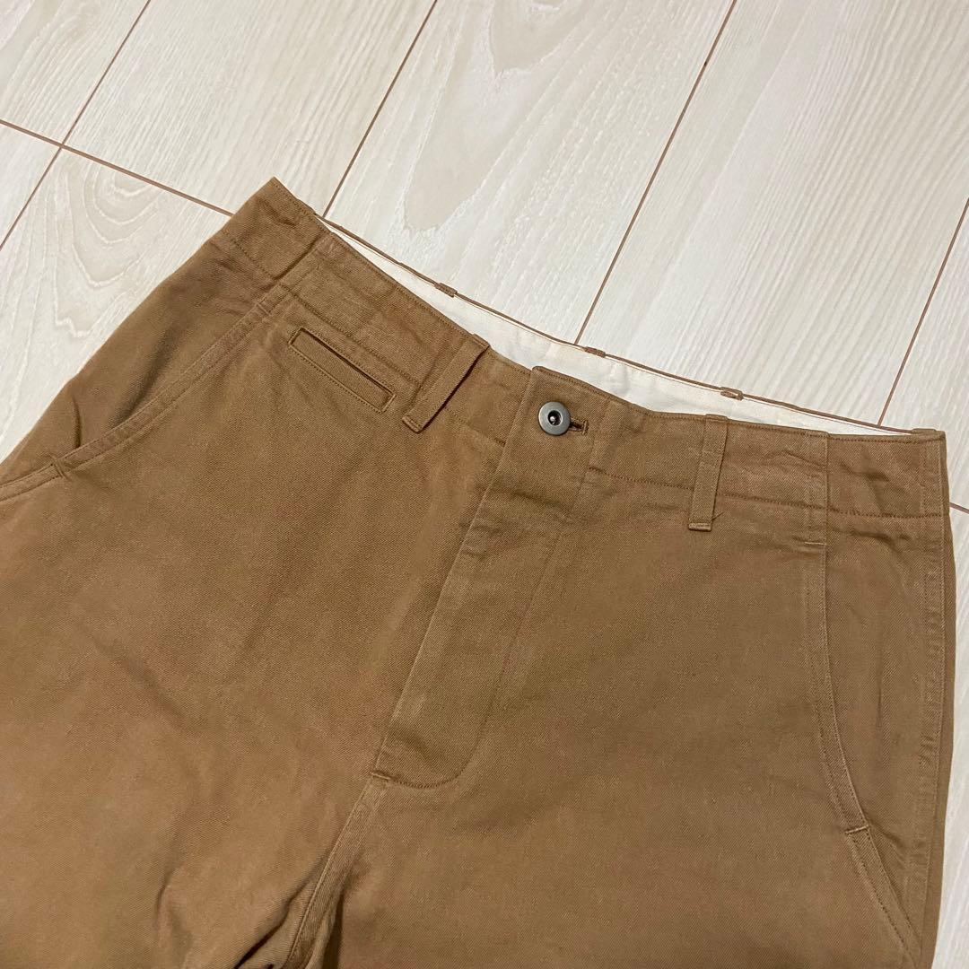 GALERIE VIE ギャルリー ヴィー 日本製コットンチノ ストレートパンツ