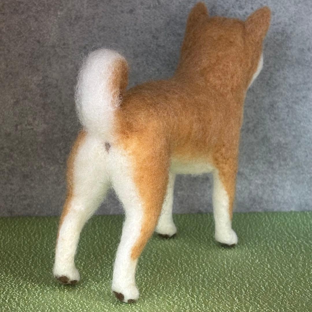 柴犬　羊毛フェルト　ハンドメイド　No.112