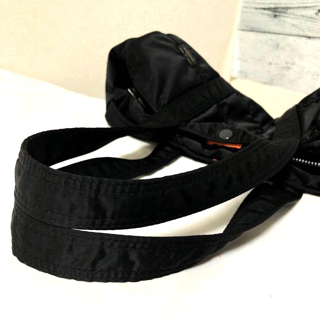 未使用級✨希少 ポーター タンカー ダッフル ミニボストンバッグL ブラック