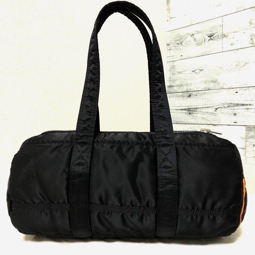 未使用級✨希少 ポーター タンカー ダッフル ミニボストンバッグL ブラック