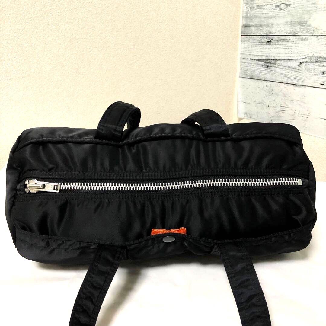 未使用級✨希少 ポーター タンカー ダッフル ミニボストンバッグL ブラック