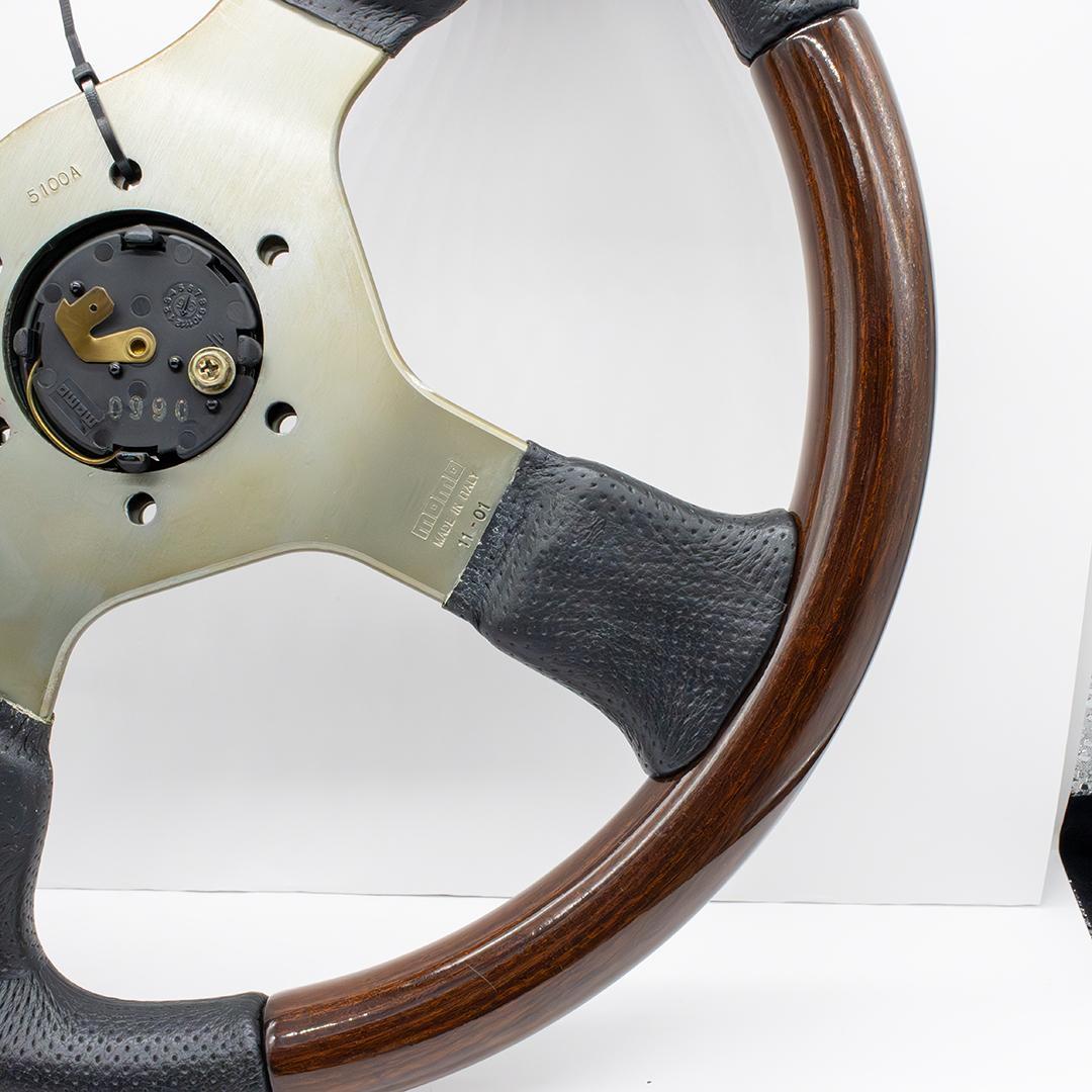 MOMO ウッド＆レザーステアリング 35Φ　シフトノブ