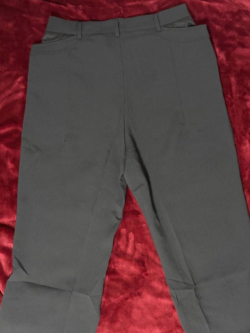 Kiko Kostadinov ブラック ロングパンツ サイズ46