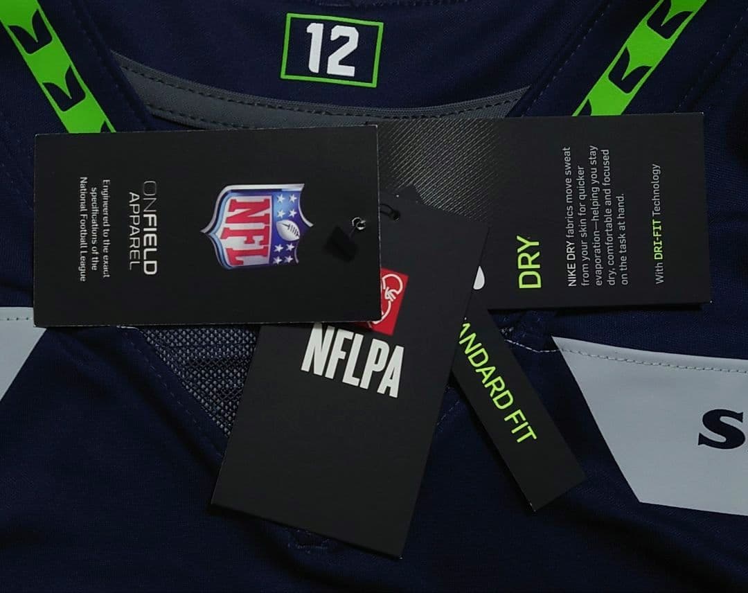 NFL シーホークス DK・メトカーフ NIKE リミテッドジャージ【XL】