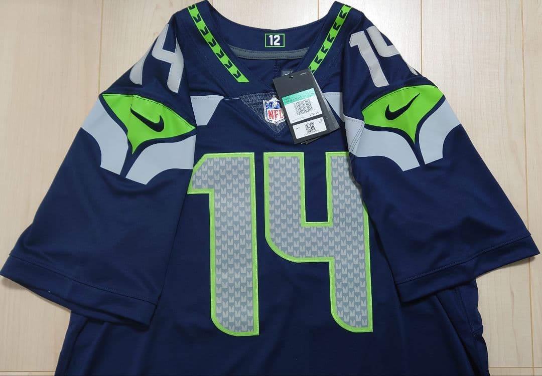 NFL シーホークス DK・メトカーフ NIKE リミテッドジャージ【XL】