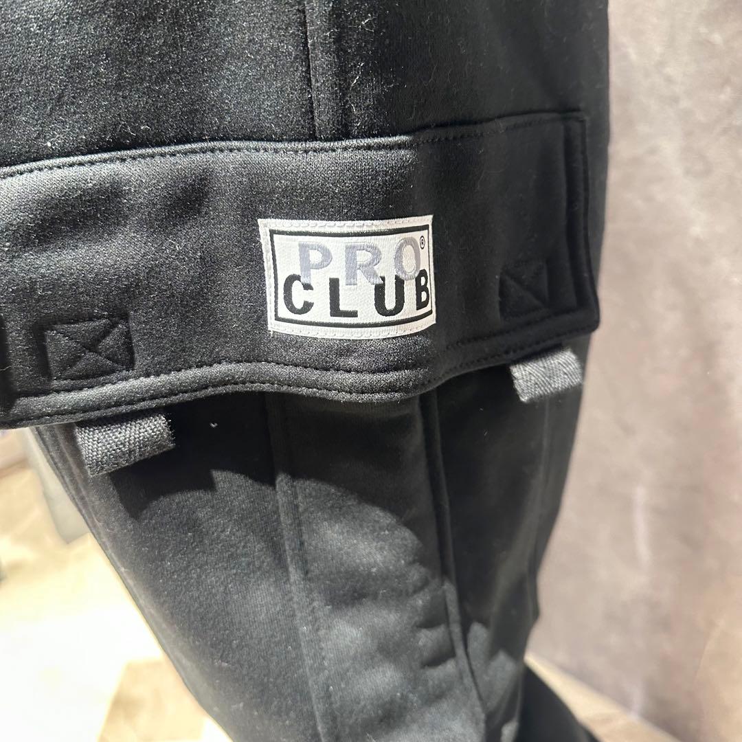 【送料無料】 新品未使用 タグ付き PROCLUB スウェットカーゴパンツ