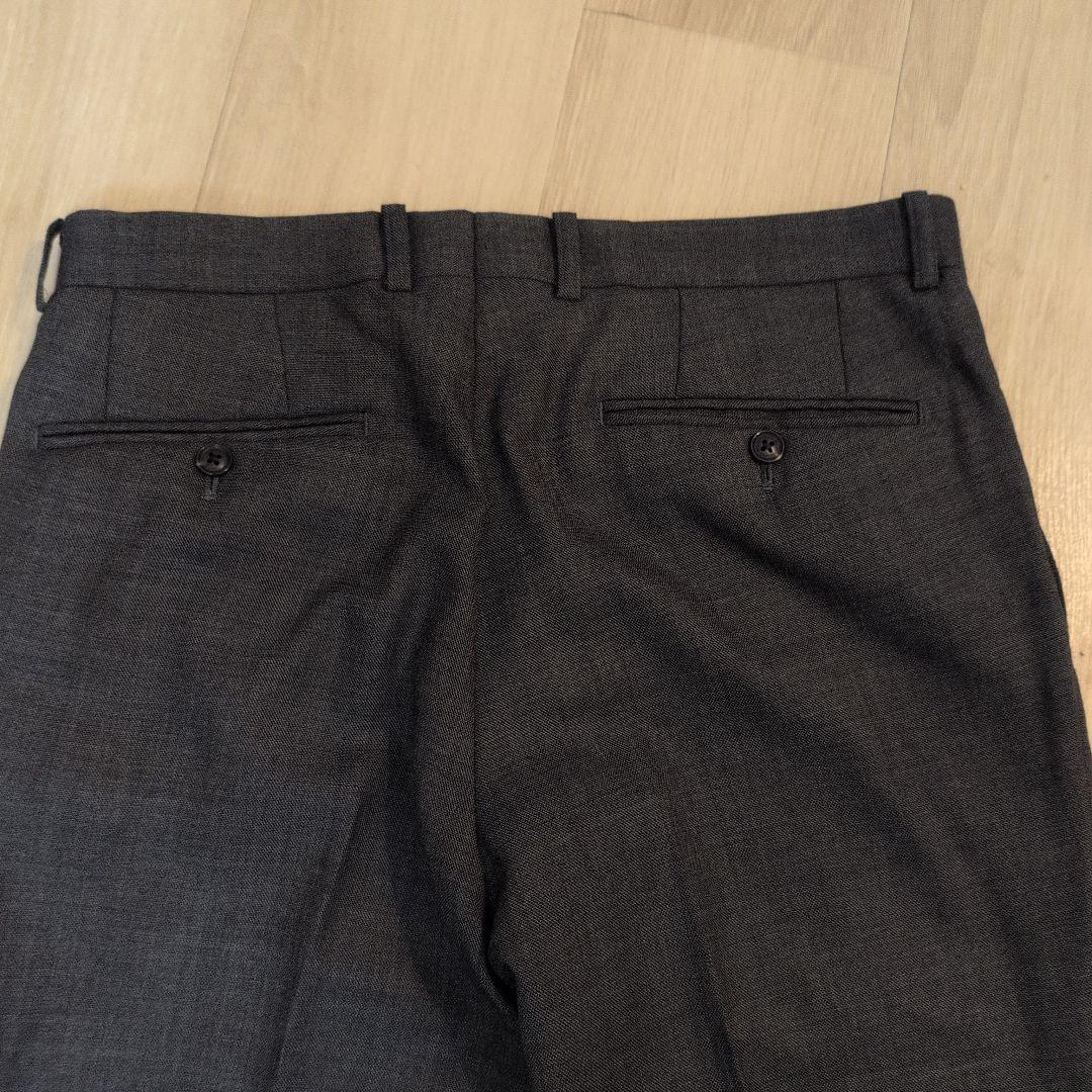 【美品】麻布テーラー オーダースーツ グレー