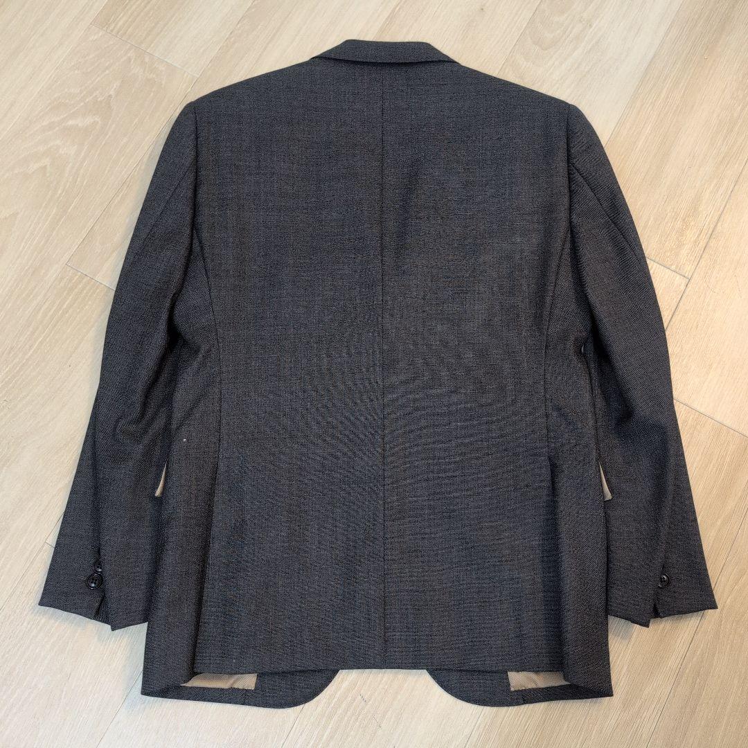 【美品】麻布テーラー オーダースーツ グレー