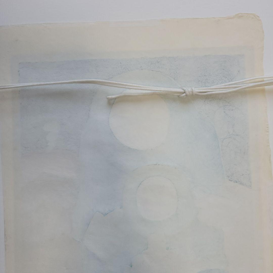 畦地梅太郎版画「親子の水」