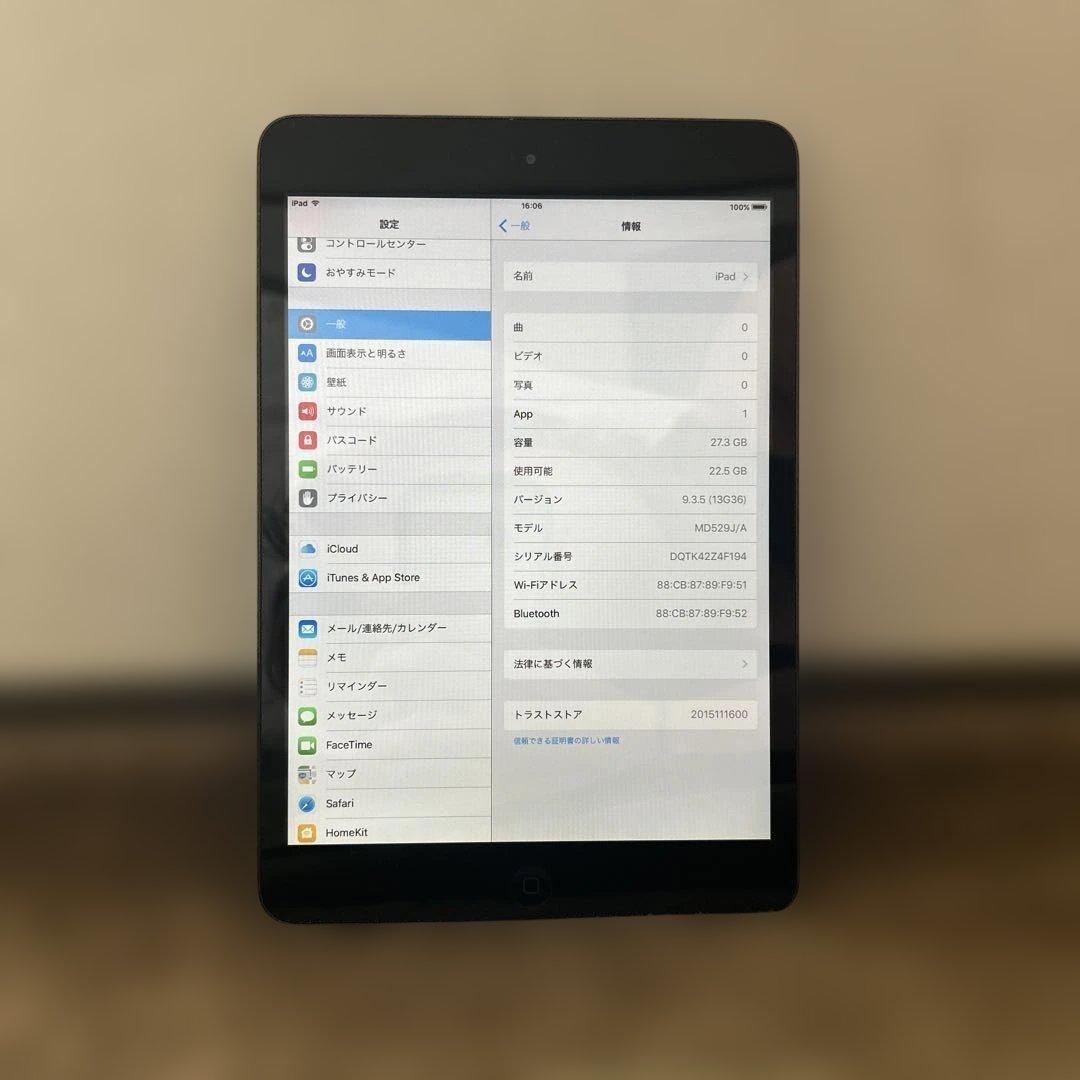 【美品】iPadmini