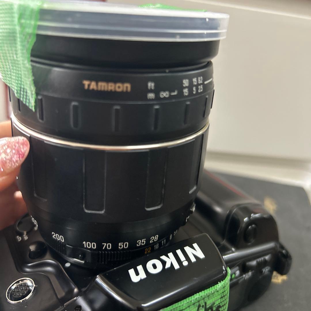 Nikon F90X 一眼レフカメラ　Tamron 28-300mmレンズ