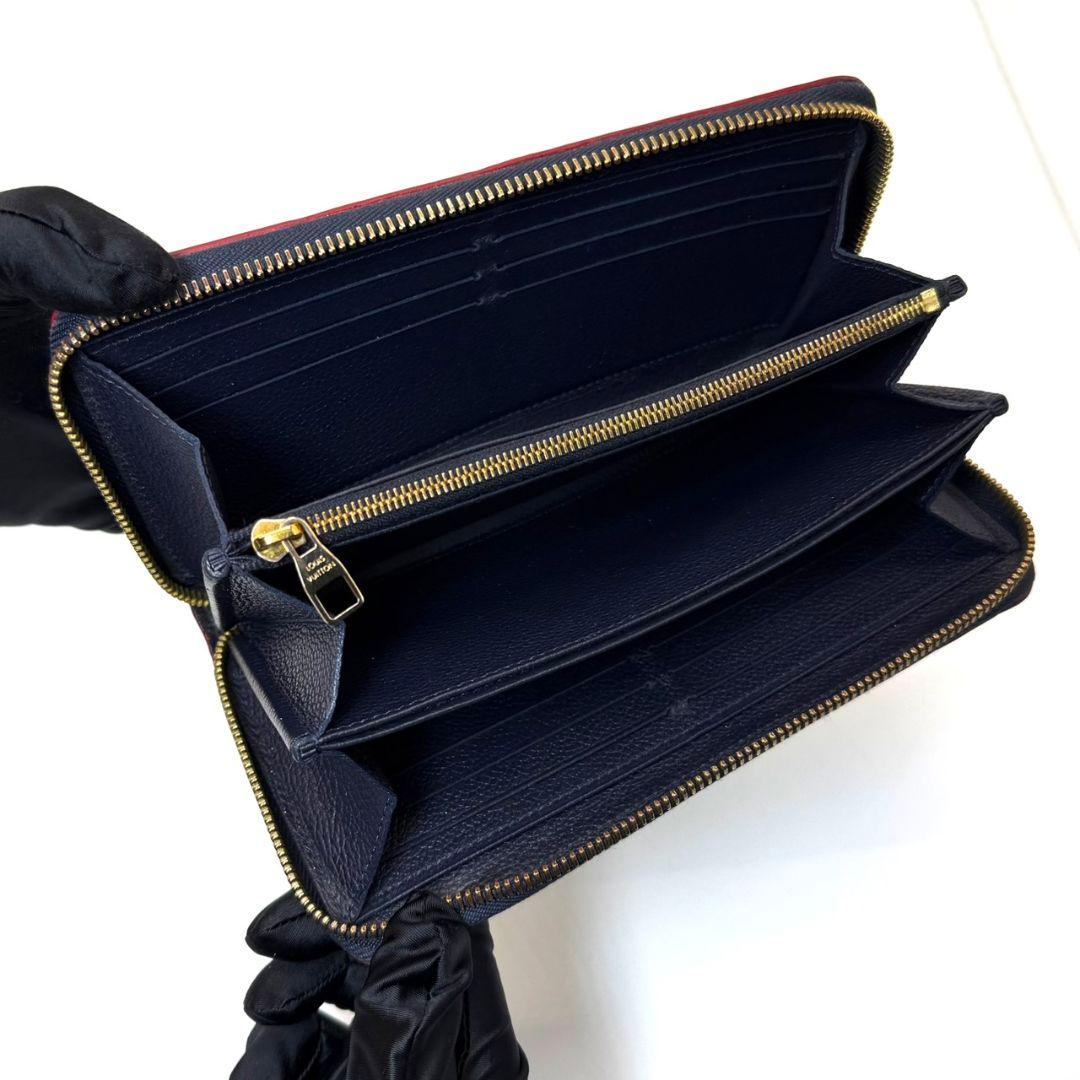 美品 ルイヴィトン モノグラム アンプラント ジッピーウォレット ラウンド 財布