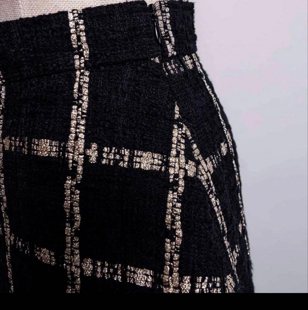 sheller キュロットスカート M ブラック 秋冬コーデ