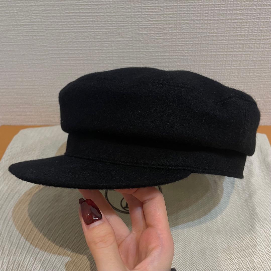 エルメス（HERMES）サントノーレ　カシミヤキャスケット　51S2510