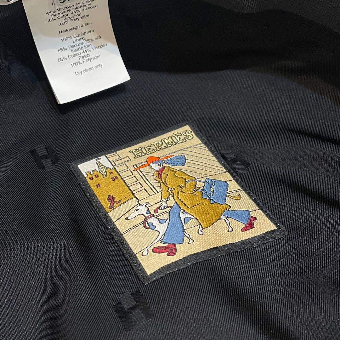 エルメス（HERMES）サントノーレ　カシミヤキャスケット　51S2510