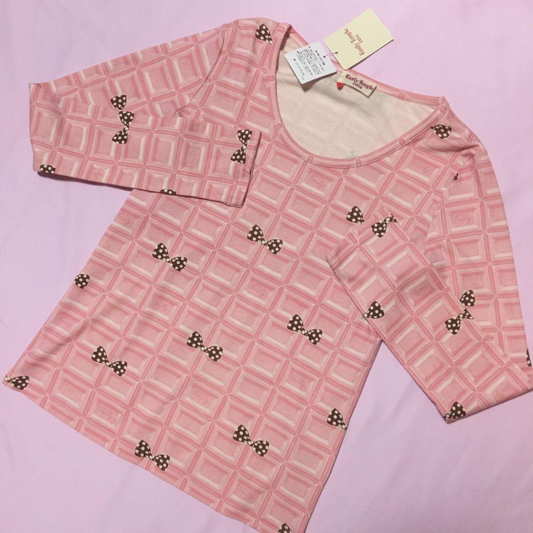 新品！Emily Temple cute チョコレート カットソー 板チョコ