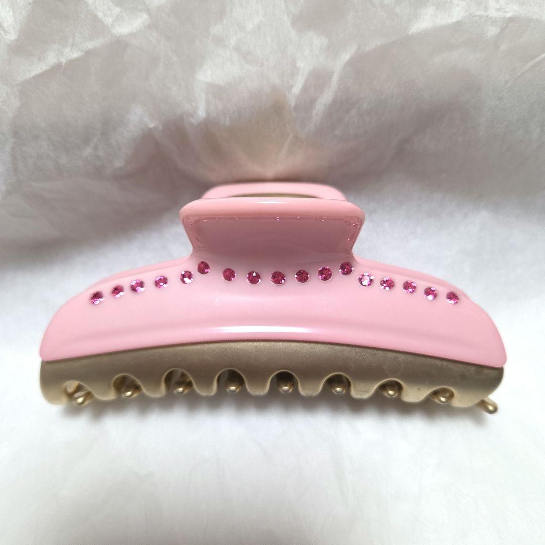 アレクサンドルドゥパリ　ヘアクリップ ピンク　10.5㎝