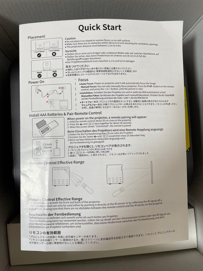 【大幅値下げ！】ETOE Seal Pro プロジェクター A1362
