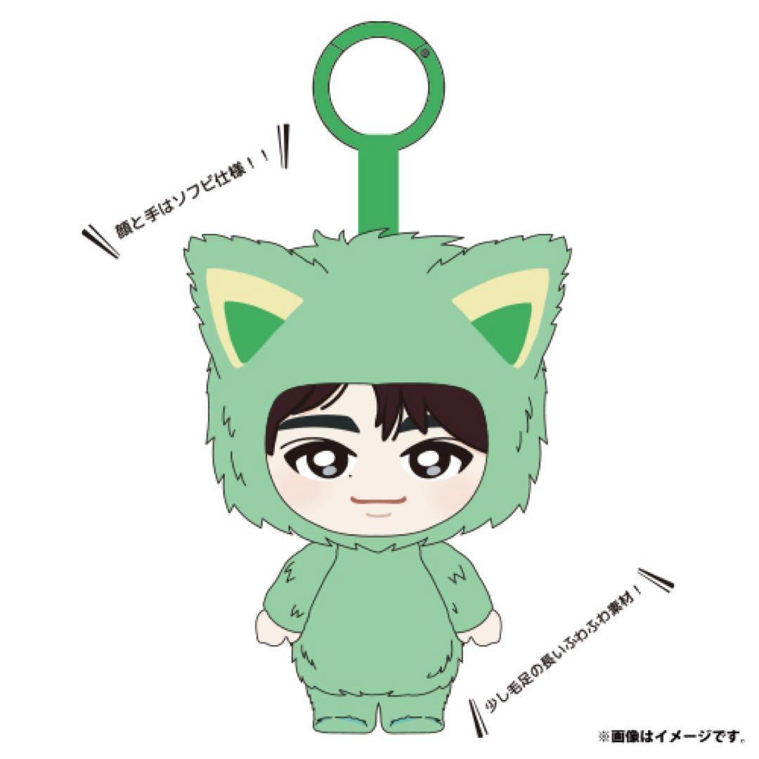 超特急 タクヤ たくねこちゃんまん カラビナ付き 生誕 ポストカード ミニフォト