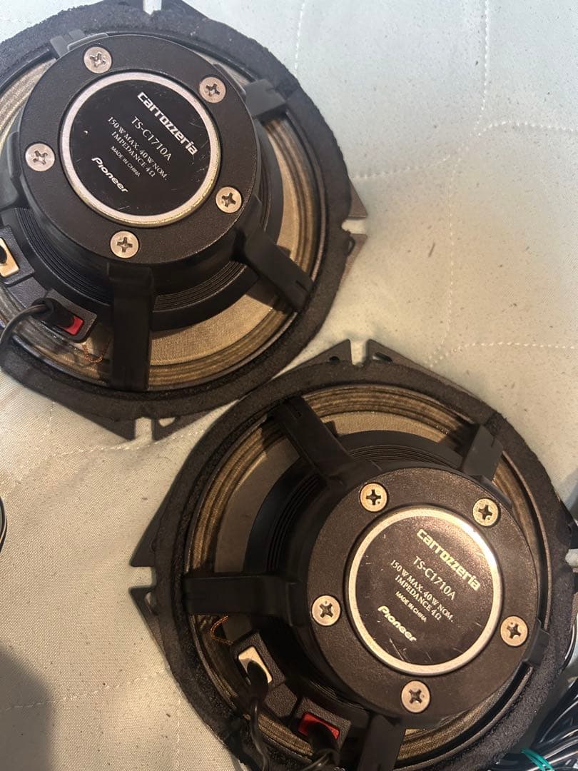 カロッツェリア TS-C1710A 2Wayセパレート 17cm スピーカー