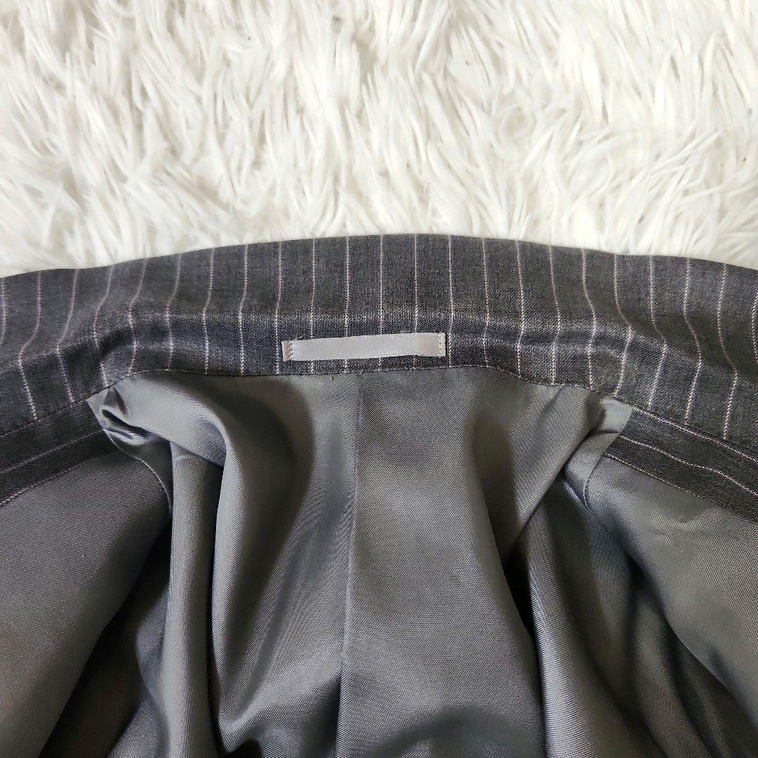 大きいサイズ ウエスト最大118cm オーダースーツ ダブル アジャスター付き