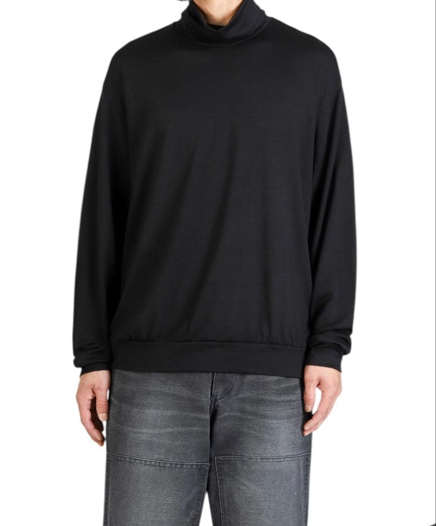 25AW【新品タグ付き】TURTLE NECK WOOL WASHABLE
