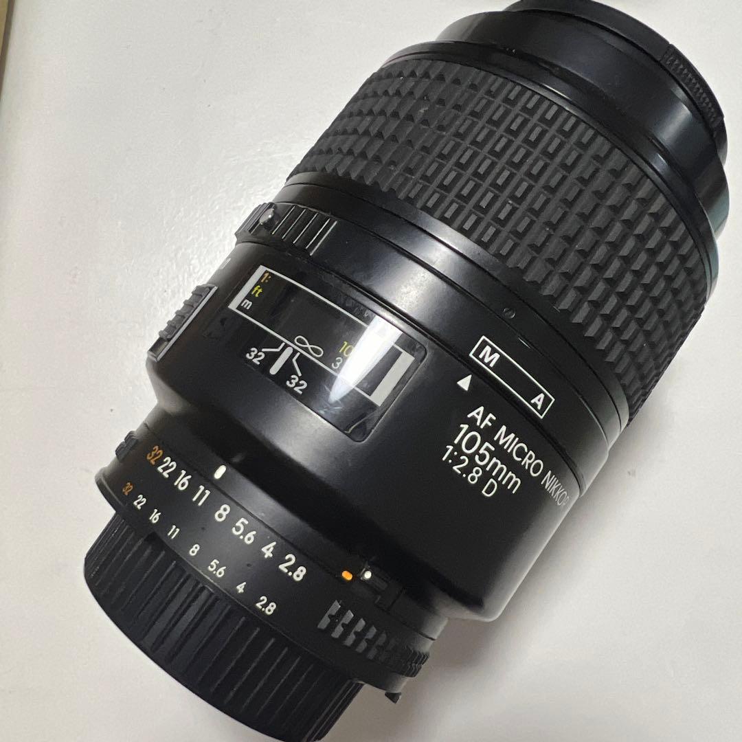 フィルムカメラ Nikon AF MICRO NIKKOR 105mm F2.8 F/2.8 D