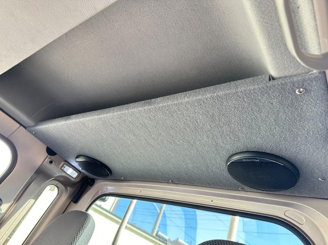 ダイハツ ハイゼット スピーカーTS-A1671F シェルフ グレー