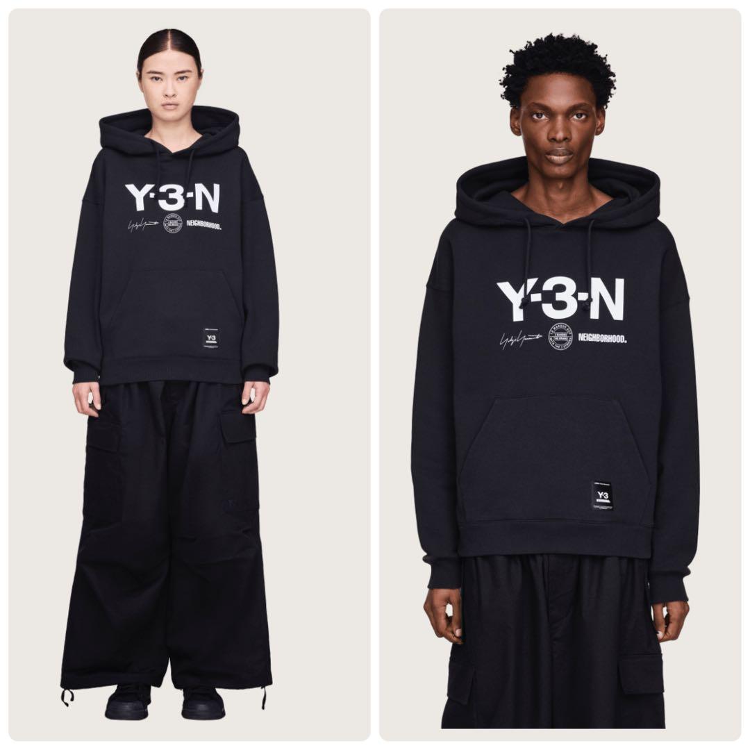 Y-3 NBHD GRAPHIC HOODIE adidas 黒 ジョングク