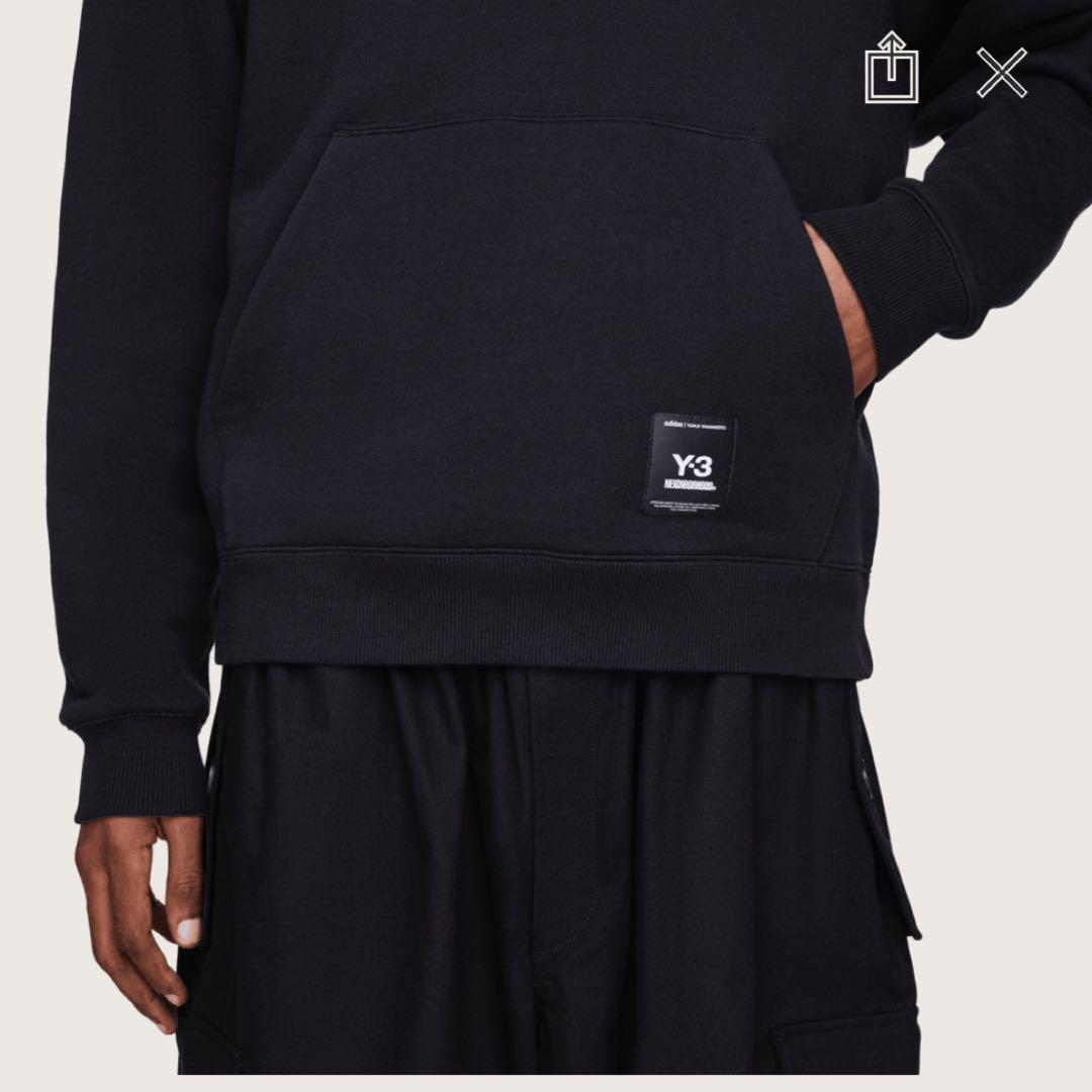 Y-3 NBHD GRAPHIC HOODIE adidas 黒 ジョングク