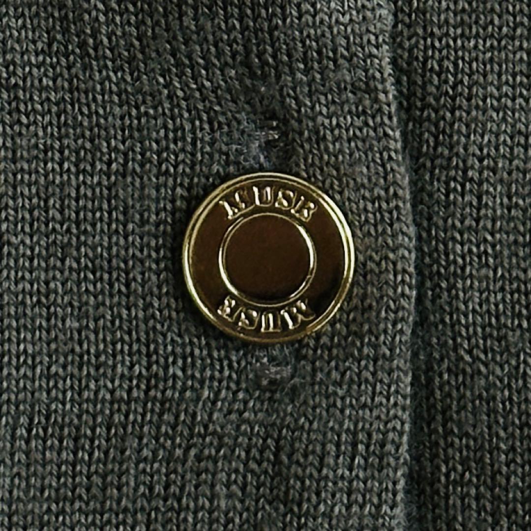 【未使用級】DeuxiemeClasse FF30カーディガン 金ボタン ウール