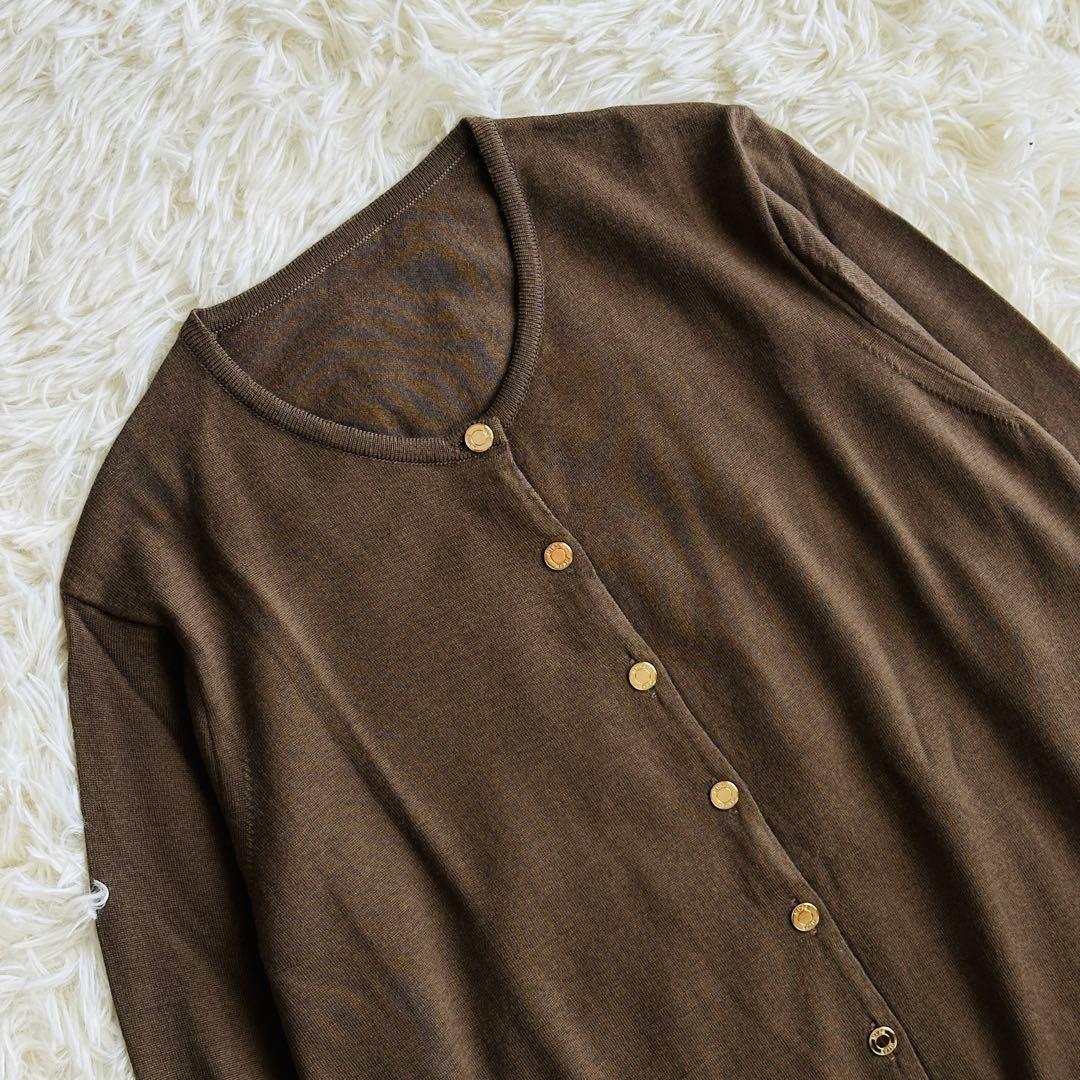 【未使用級】DeuxiemeClasse FF30カーディガン 金ボタン ウール