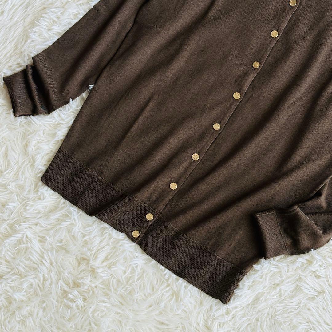 【未使用級】DeuxiemeClasse FF30カーディガン 金ボタン ウール