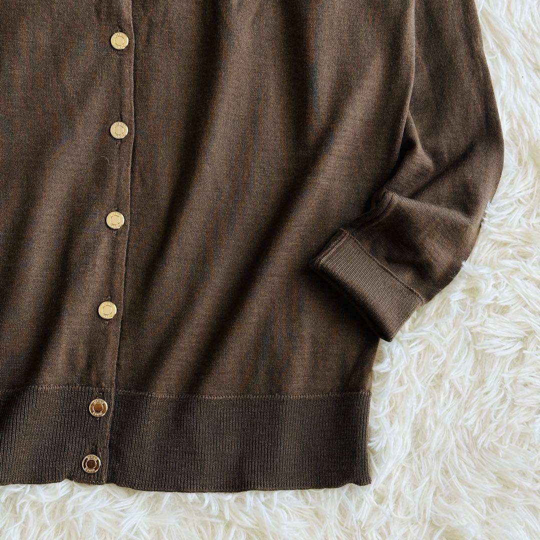 【未使用級】DeuxiemeClasse FF30カーディガン 金ボタン ウール