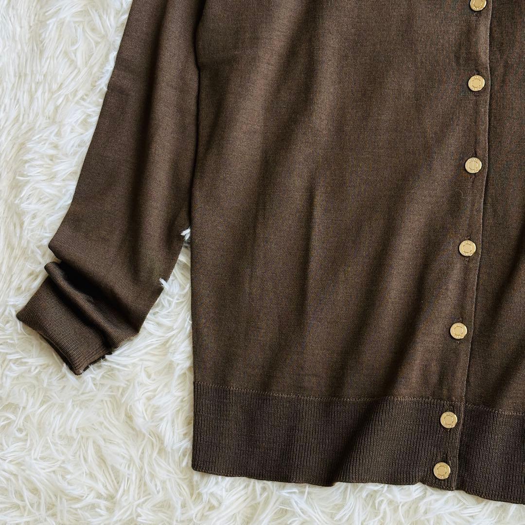 【未使用級】DeuxiemeClasse FF30カーディガン 金ボタン ウール