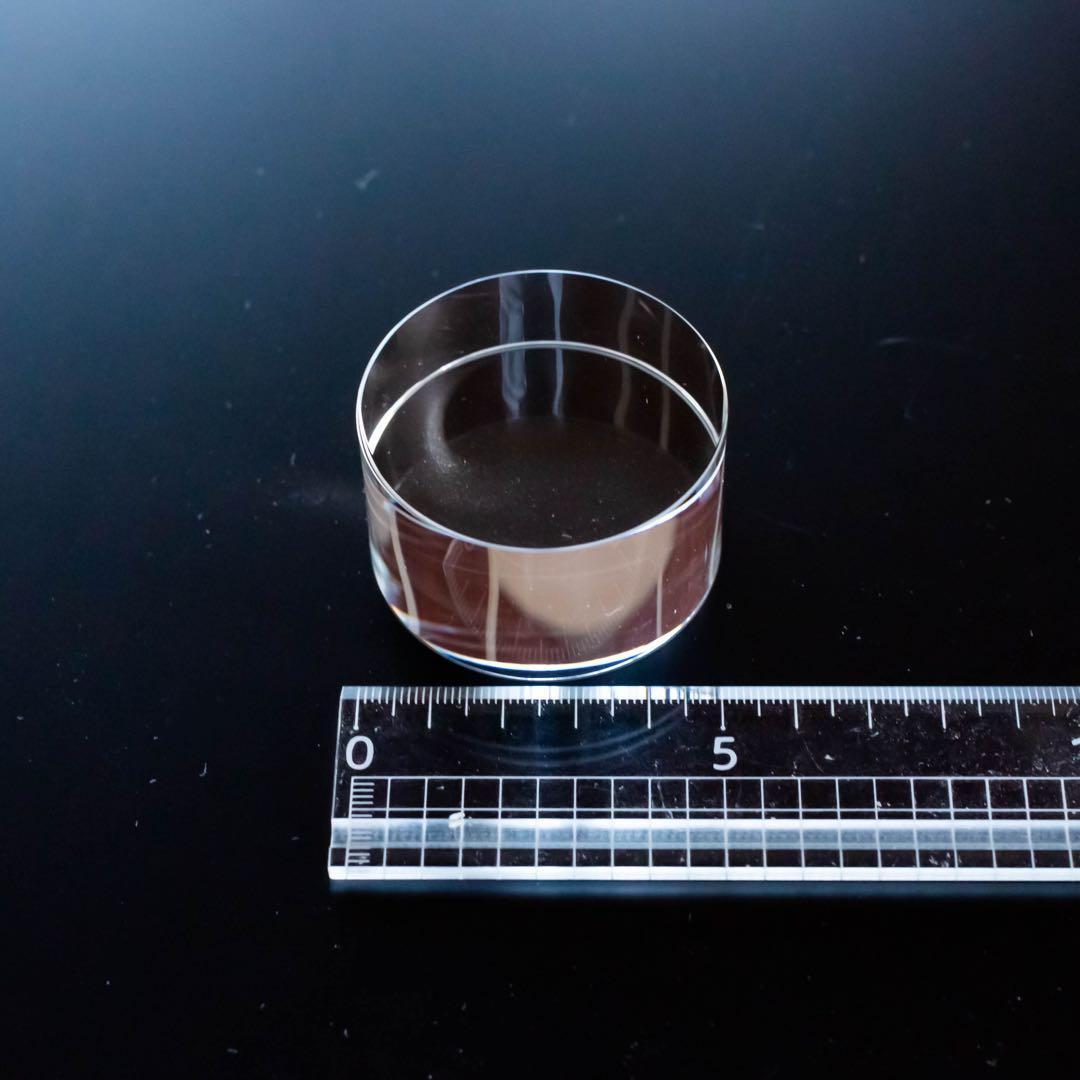 【A】K9クリスタル 人工水晶インシュレーター 大型 φ50×30mm 4個